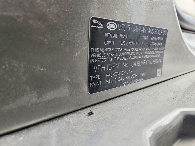 67517356 :رقم المزاد ، SAJBJ4FX1LCY85914 vin ، 2020 Jaguar Xf مزاد بيع