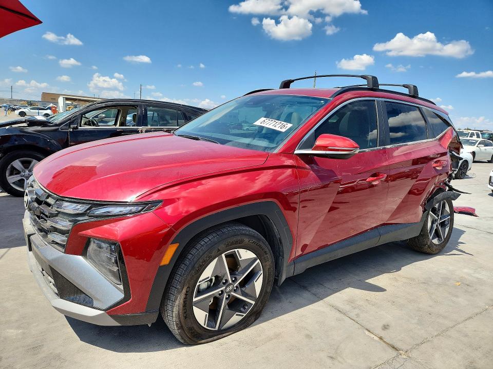 67771216 :رقم المزاد ، 5NMJC3DE5SH588600 vin ، 2025 Hyundai Tucson مزاد بيع