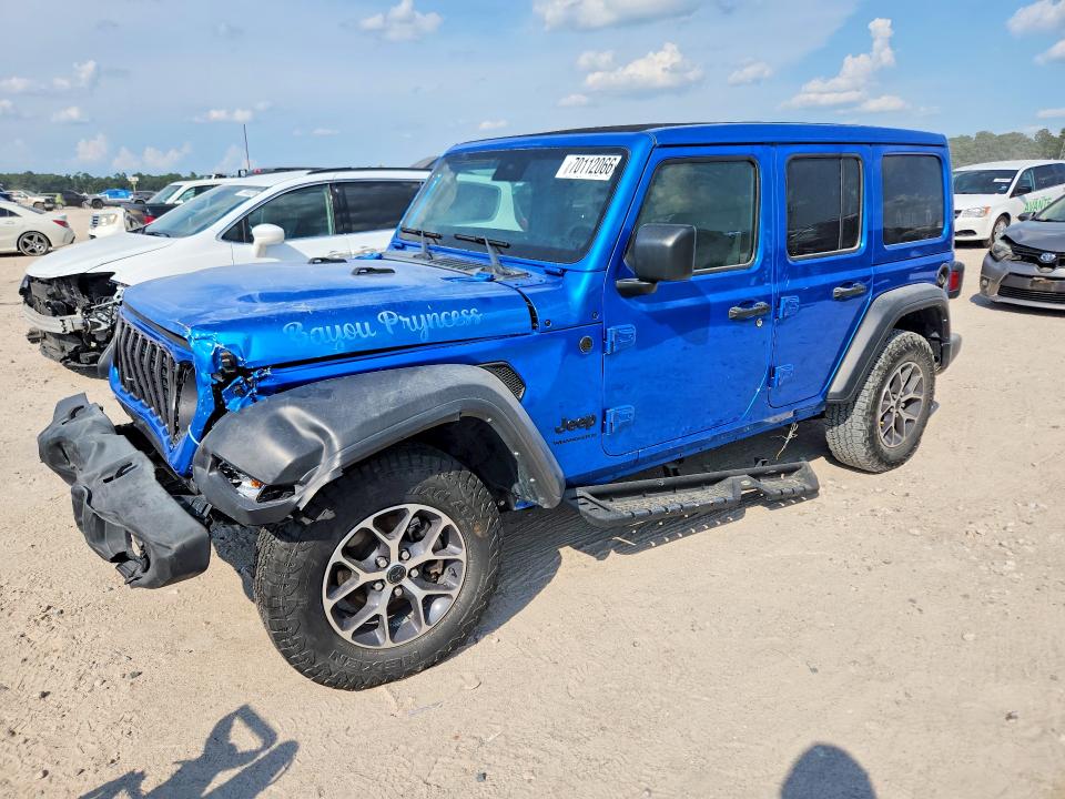 70112066 :رقم المزاد ، 1C4PJXDG0RW226271 vin ، 2024 Jeep Wrangler مزاد بيع