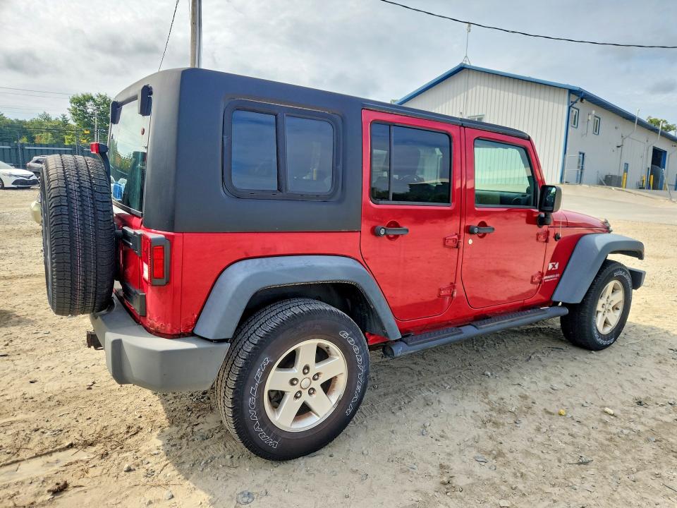 2008 Jeep Wrangler Unlimited მანქანა იყიდება აუქციონზე, vin: 1J4GA39108L518767, აუქციონის ნომერი: 69087916