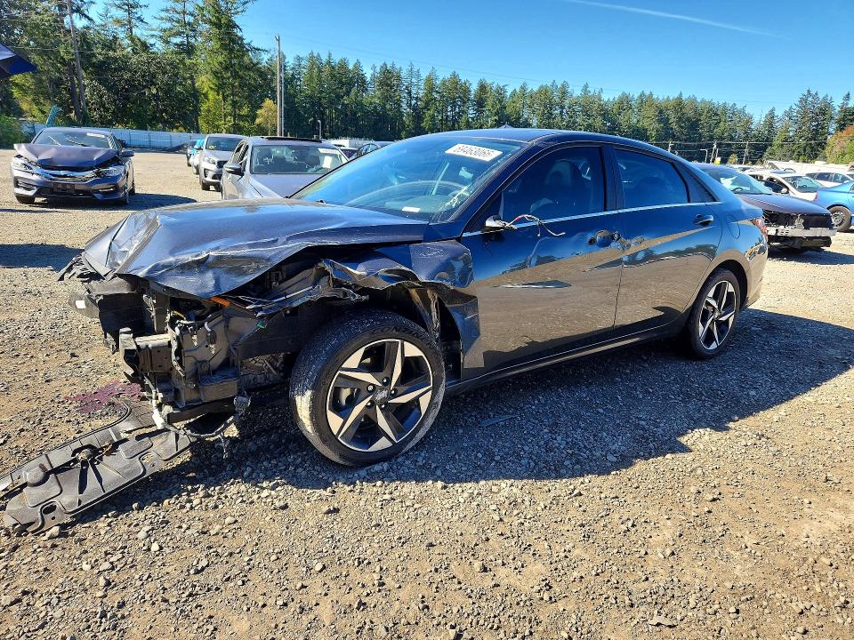 2021 Hyundai Elantra მანქანა იყიდება აუქციონზე, vin: 5NPLP4AG0MH017353, აუქციონის ნომერი: 69463066