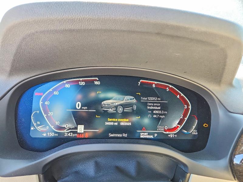 Aukcja sprzedaży 2022 Bmw X3, vin: WBX47DP02NN182176, numer aukcji: 69898356