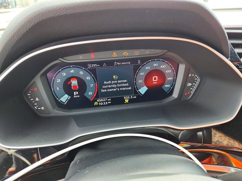 2022 Audi Q3 მანქანა იყიდება აუქციონზე, vin: WA1DECF3XN1048090, აუქციონის ნომერი: 69937486