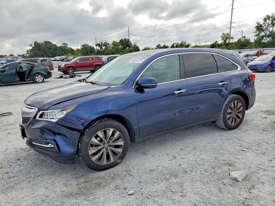 2014 Acura Mdx მანქანა იყიდება აუქციონზე, vin: 5FRYD3H44EB011705, აუქციონის ნომერი: 69024276