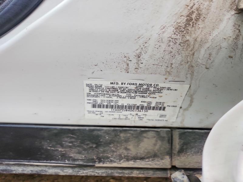 Продажа на аукционе авто 2013 Ford Taurus, vin: 1FAHP2J84DG136150, номер лота: 69571546