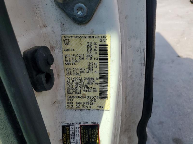 Продаж на аукціоні авто 2018 Nissan Frontier, vin: 1N6BD0CT6JN705079, номер лоту: 69235976