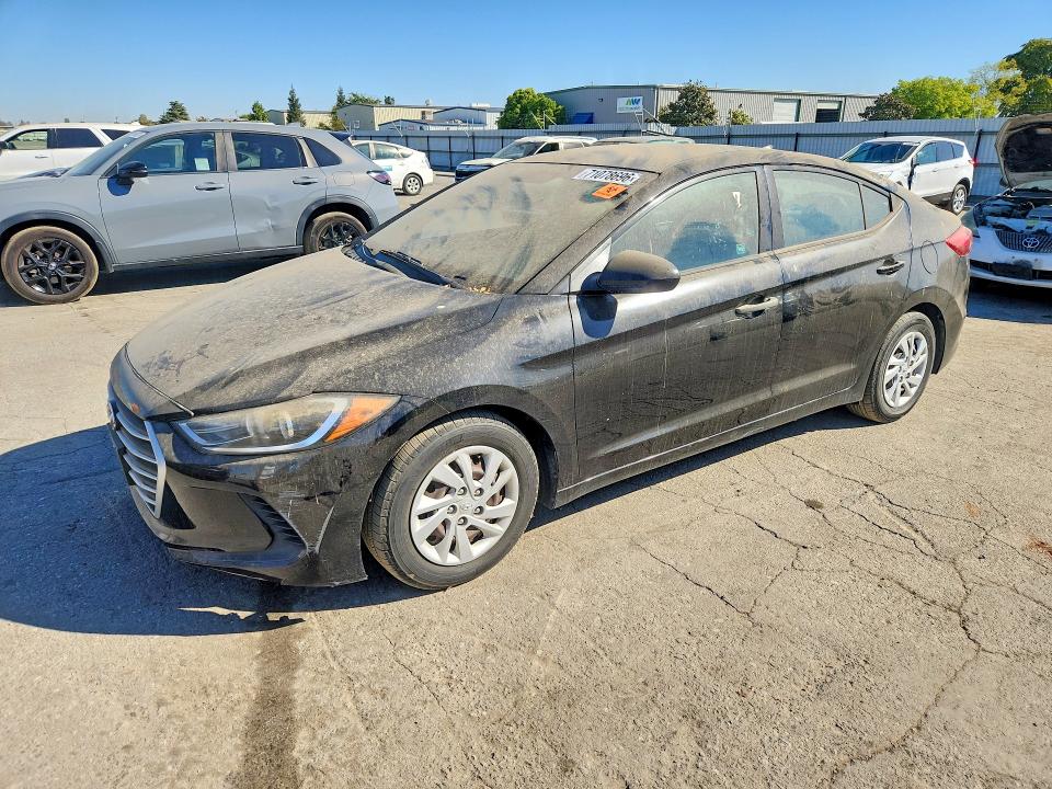 2017 Hyundai Elantra მანქანა იყიდება აუქციონზე, vin: 5NPD74LF8HH096219, აუქციონის ნომერი: 71078696