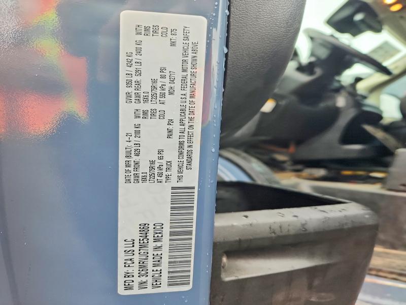 Продаж на аукціоні авто 2021 Ram Promaster 3500, vin: 3C6MRVJG7ME544869, номер лоту: 65955816