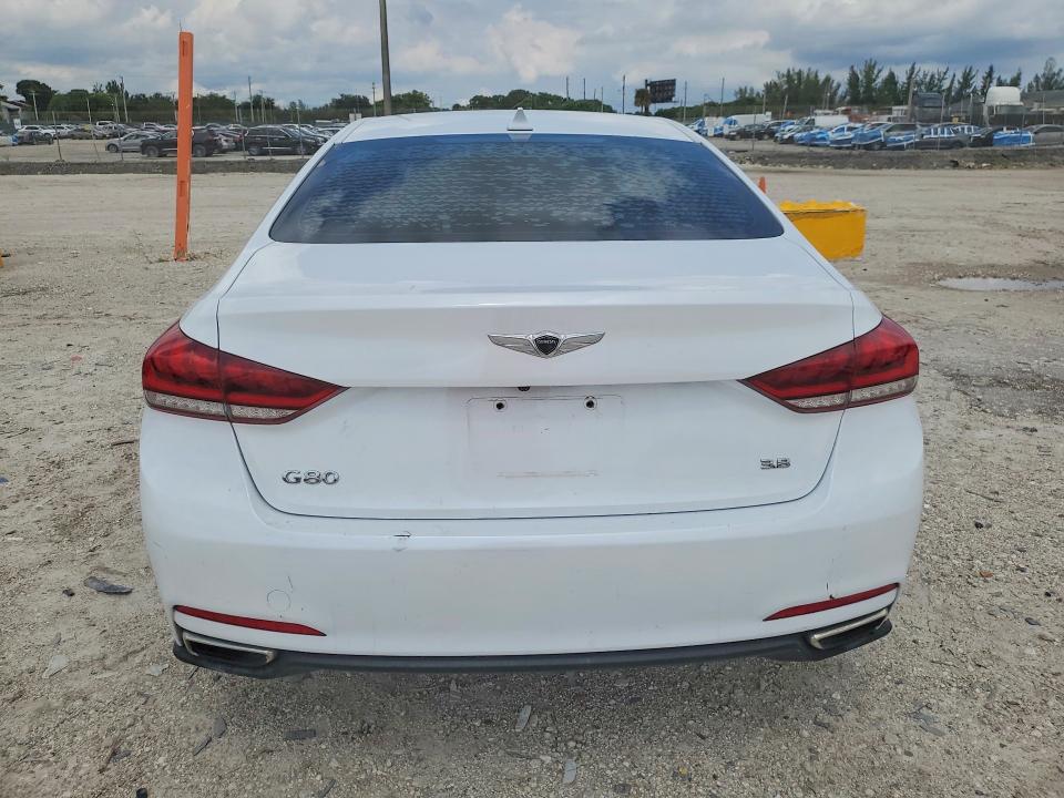 2017 Genesis G80 მანქანა იყიდება აუქციონზე, vin: KMHGN4JE6HU203931, აუქციონის ნომერი: 69903146