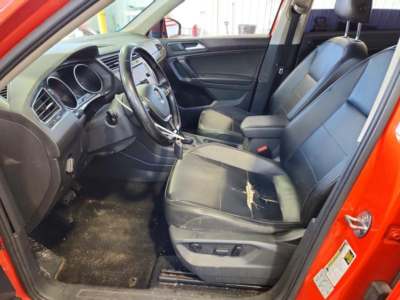 2018 Volkswagen Tiguan მანქანა იყიდება აუქციონზე, vin: 3VV2B7AX8JM170887, აუქციონის ნომერი: 70794756