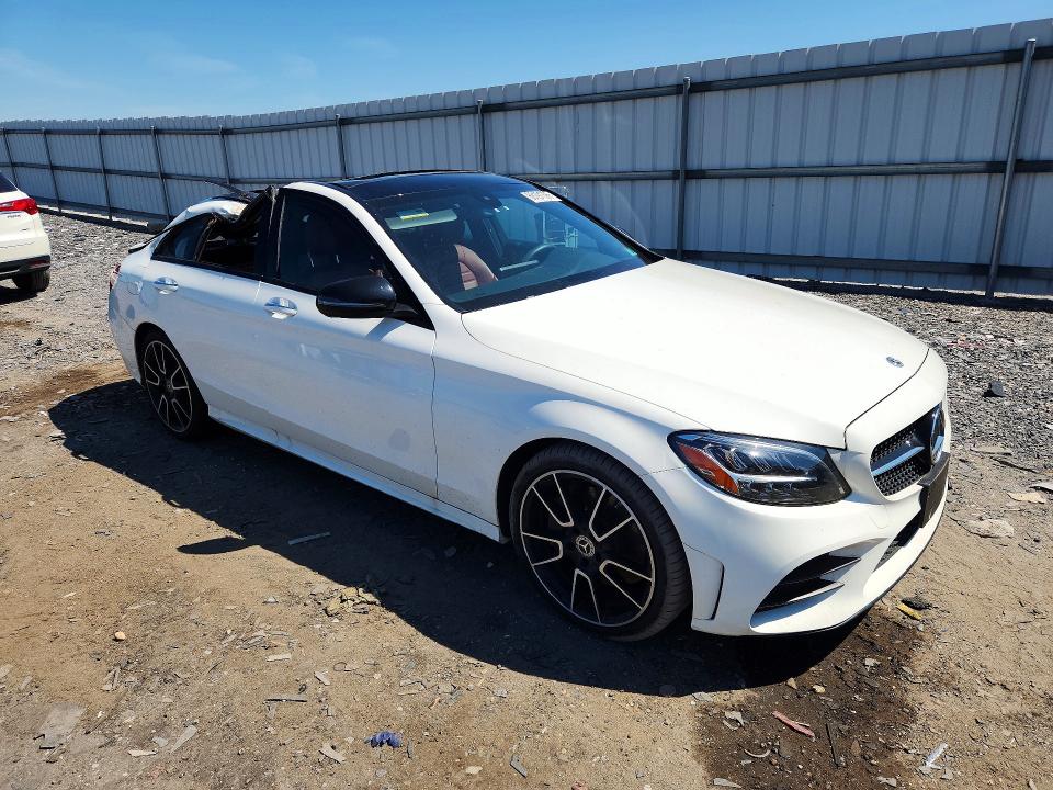 2020 Mercedes-benz C მანქანა იყიდება აუქციონზე, vin: W1KWF8EB4LR593966, აუქციონის ნომერი: 68191396