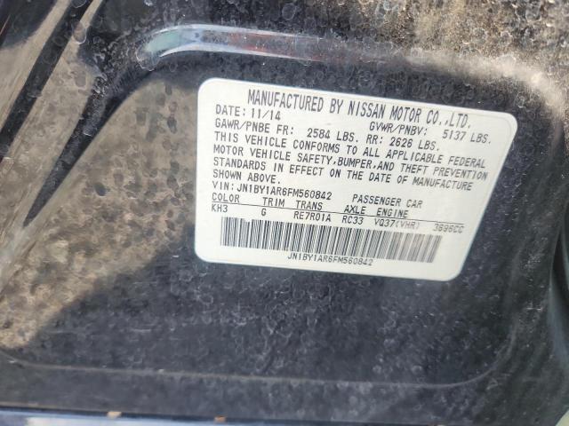 Продажа на аукционе авто 2015 Infiniti Q70, vin: JN1BY1AR6FM560842, номер лота: 69756986