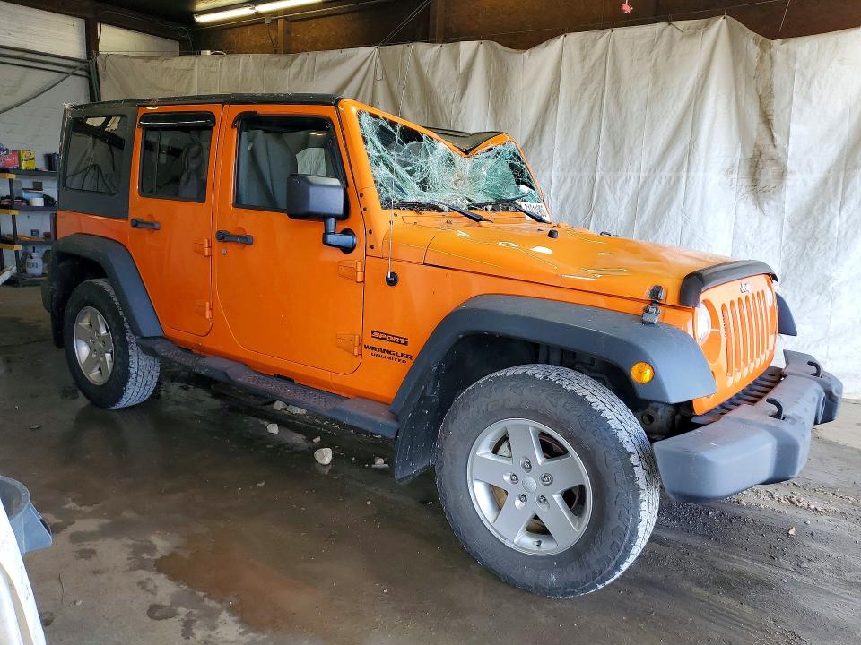 Aukcja sprzedaży 2013 Jeep Wrangler Unlimited, vin: 1C4HJWDG5DL544024, numer aukcji: 71014906