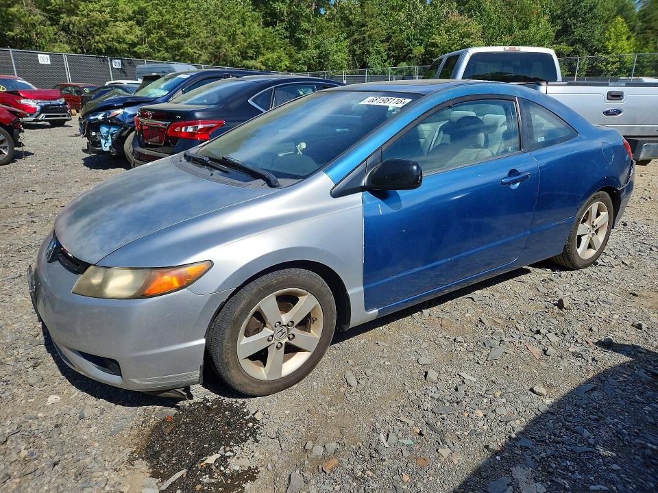 Продаж на аукціоні авто 2007 Honda Civic, vin: 2HGFG12837H584383, номер лоту: 68198116