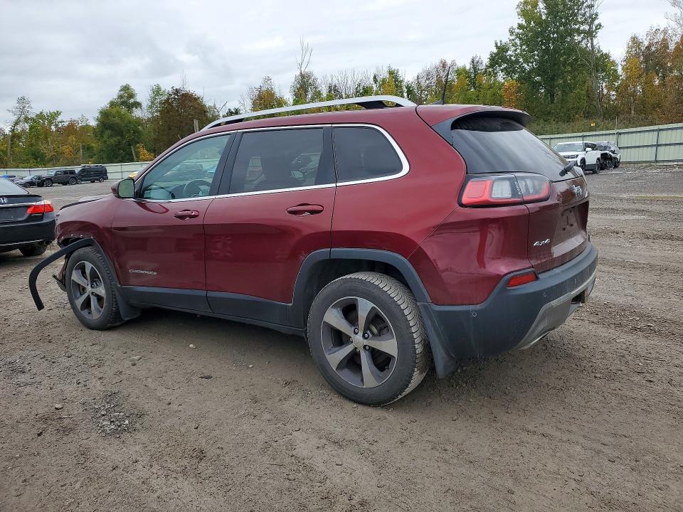 70867596 :رقم المزاد ، 1C4PJMDX4KD261220 vin ، 2019 Jeep Cherokee مزاد بيع