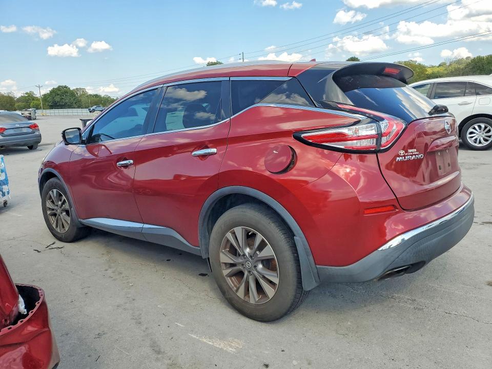2015 Nissan Murano მანქანა იყიდება აუქციონზე, vin: 5N1AZ2MG0FN234238, აუქციონის ნომერი: 68658296