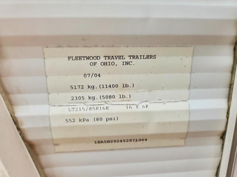 Aukcja sprzedaży 2005 Fleetwood Enterprises (terry) Fleetwood Enterprises Inc. (terry), vin: 1EA5B292452971064, numer aukcji: 69926486