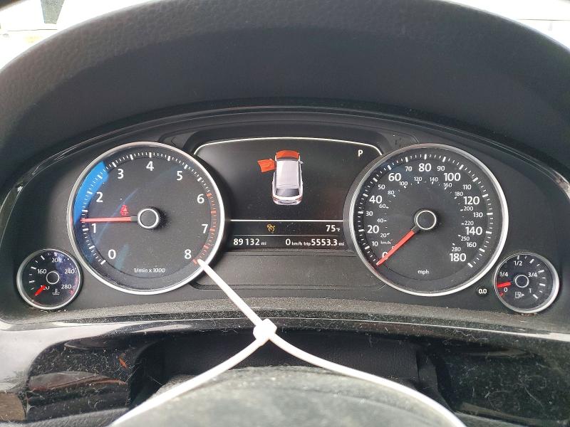 2016 Volkswagen Touareg მანქანა იყიდება აუქციონზე, vin: WVGEF9BP2GD011535, აუქციონის ნომერი: 68023216