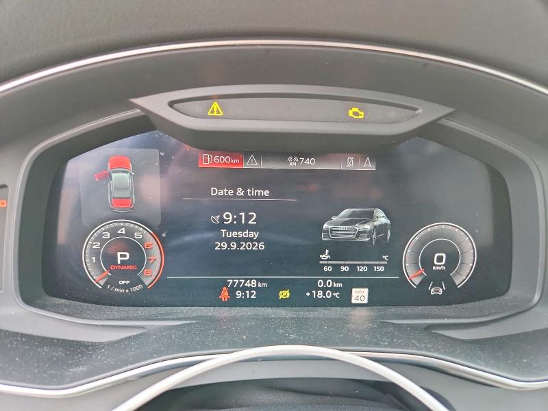 Aukcja sprzedaży 2019 Audi A6, vin: WAUF2AF28KN076877, numer aukcji: 68368526