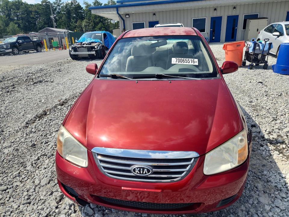 Продажа на аукционе авто 2008 Kia Spectra, vin: KNAFE122185579799, номер лота: 70065516