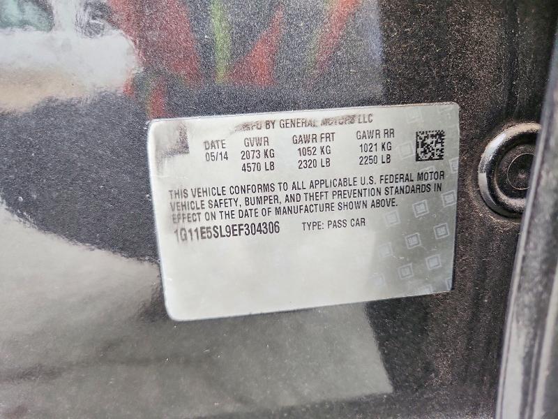 69611736 :رقم المزاد ، 1G11E5SL9EF304306 vin ، 2014 Chevrolet Malibu مزاد بيع