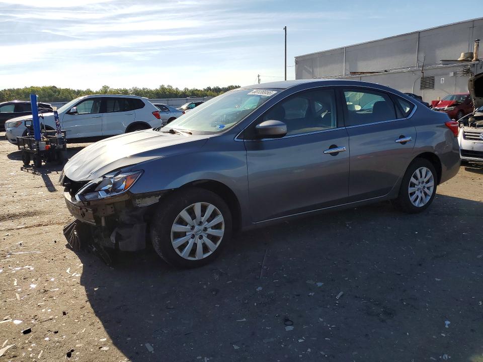 68128956 :رقم المزاد ، 3N1AB7AP4HY296907 vin ، 2017 Nissan Sentra مزاد بيع