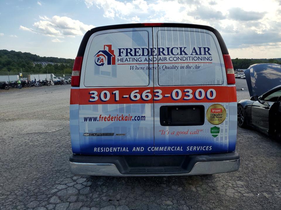2017 Chevrolet Express G2500 მანქანა იყიდება აუქციონზე, vin: 1GCWGAFG6H1107124, აუქციონის ნომერი: 66826146