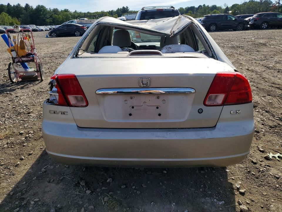Aukcja sprzedaży 2002 Honda Civic, vin: 1HGES165X2L057575, numer aukcji: 70240796
