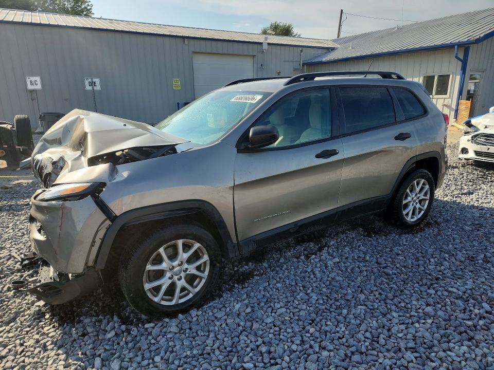 2017 Jeep Cherokee მანქანა იყიდება აუქციონზე, vin: 1C4PJLAB5HW577550, აუქციონის ნომერი: 68828606