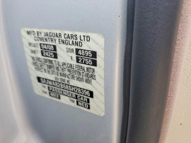 Продаж на аукціоні авто 2008 Jaguar Xj, vin: SAJWA82B68SH28396, номер лоту: 67152126
