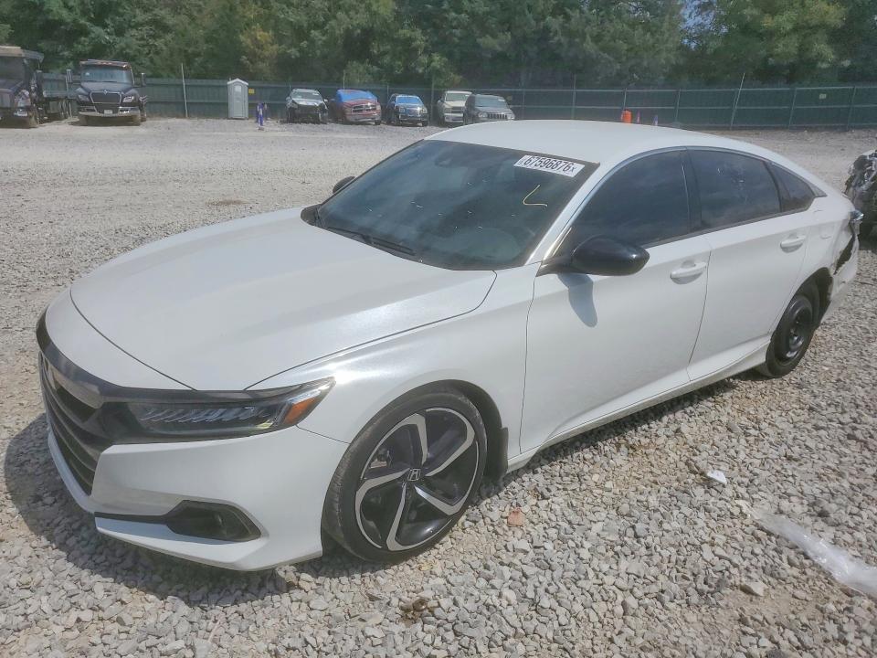 Aukcja sprzedaży 2021 Honda Accord, vin: 1HGCV1F39MA058289, numer aukcji: 67596876