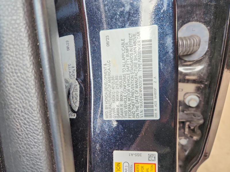 Aukcja sprzedaży 2024 Acura Integra, vin: 19UDE4G74RA005739, numer aukcji: 66964576