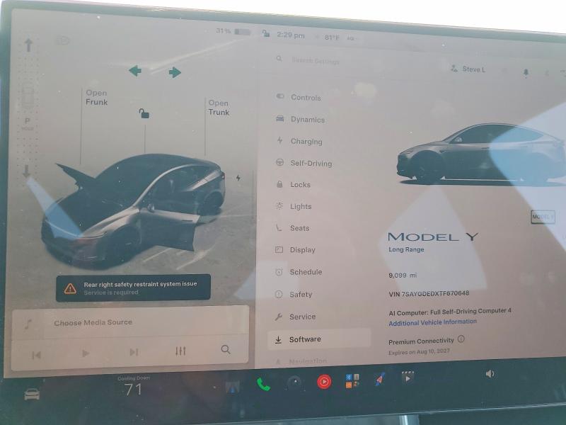 Aukcja sprzedaży 2026 Tesla Model  Y, vin: 7SAYGDEDXTF670648, numer aukcji: 68261116