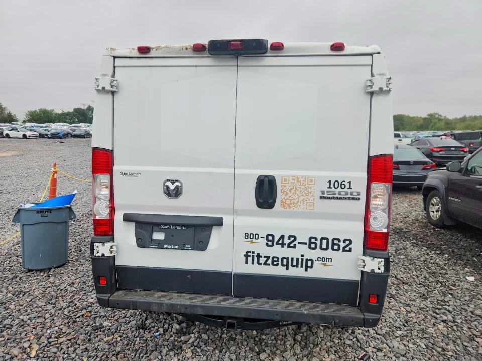 69192336 :رقم المزاد ، 3C6LRVAGXRE112053 vin ، 2024 Ram Promaster 1500 مزاد بيع