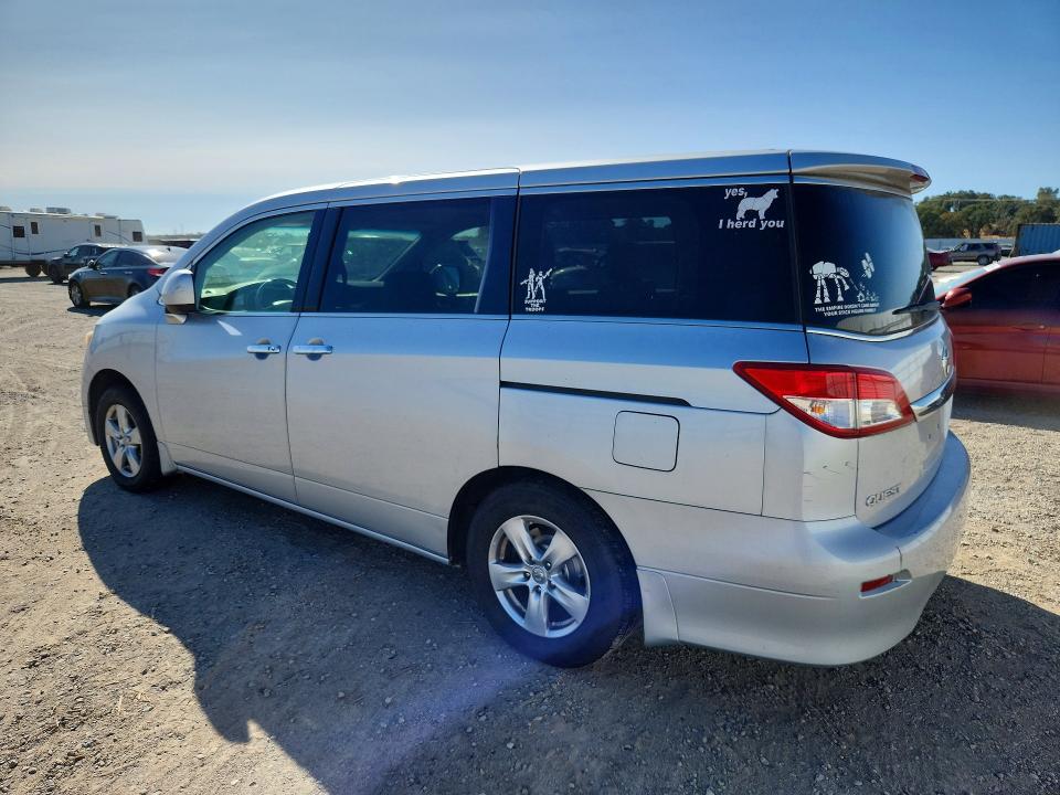 68652656 :رقم المزاد ، JN8AE2KP2C9050513 vin ، 2012 Nissan Quest مزاد بيع
