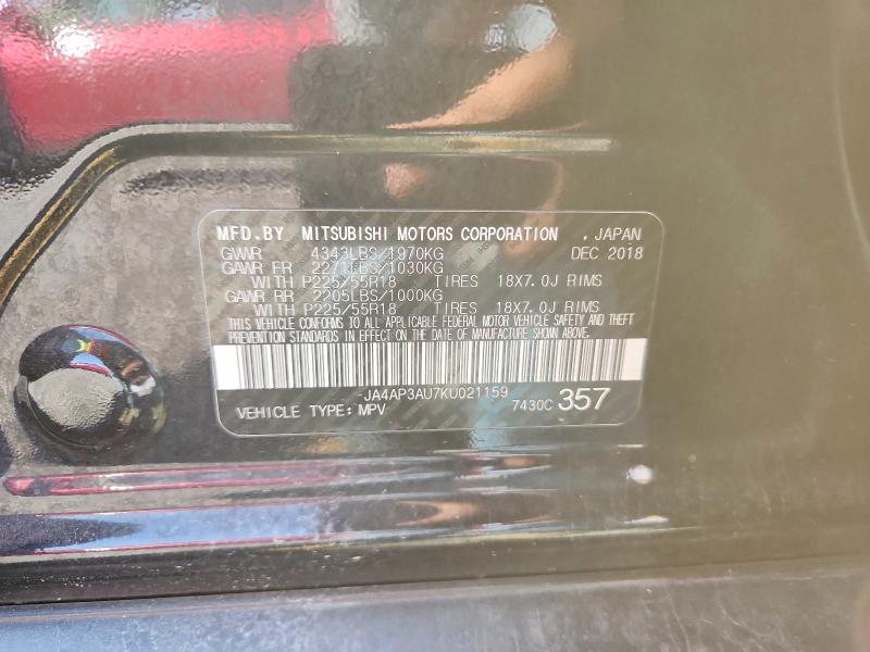 Aukcja sprzedaży 2019 Mitsubishi Outlander Sport, vin: JA4AP3AU7KU021159, numer aukcji: 68740146