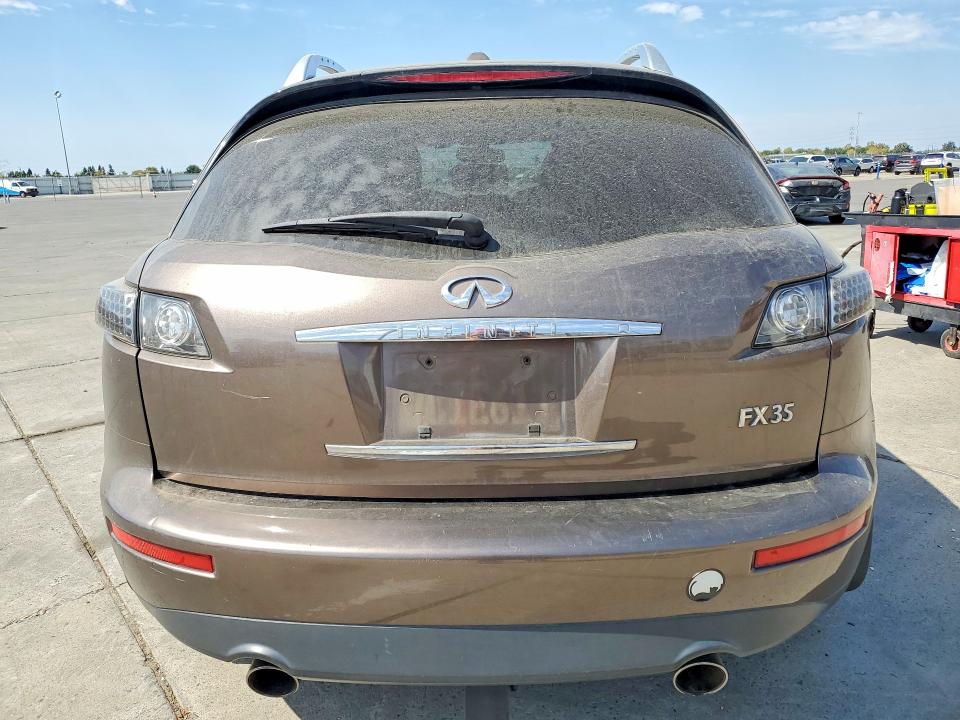 2006 Infiniti Fx35 მანქანა იყიდება აუქციონზე, vin: JNRAS08W96X204321, აუქციონის ნომერი: 69387586