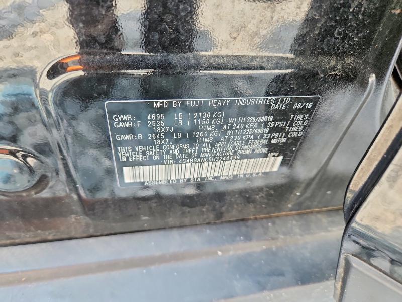 Продаж на аукціоні авто 2017 Subaru Outback, vin: 4S4BSANC5H3244499, номер лоту: 69430236