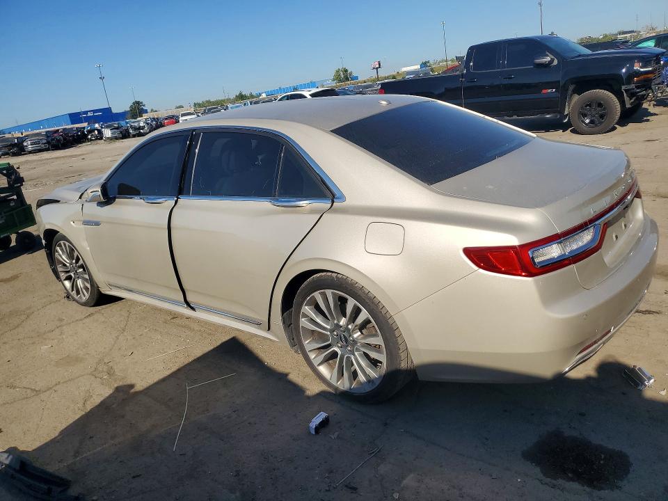 2017 Lincoln Continental მანქანა იყიდება აუქციონზე, vin: 1LN6L9SK1H5609208, აუქციონის ნომერი: 70638476