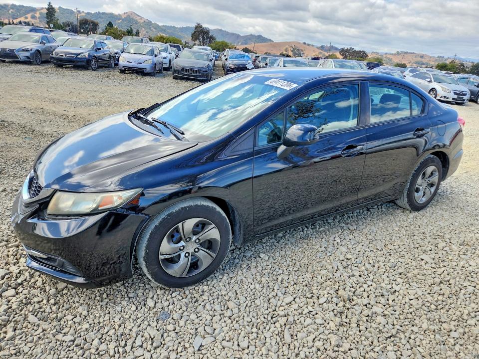 69411306 :رقم المزاد ، 19XFB2F57DE215228 vin ، 2013 Honda Civic مزاد بيع