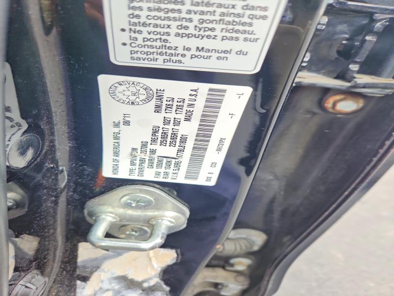2011 Honda Cr-v მანქანა იყიდება აუქციონზე, vin: 5J6RE4H77BL818001, აუქციონის ნომერი: 67512856