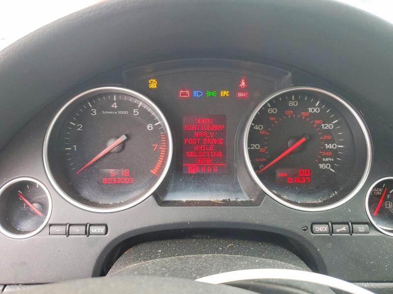 Продаж на аукціоні авто 2004 Audi A4, vin: WAUDT48H04K023702, номер лоту: 67753736