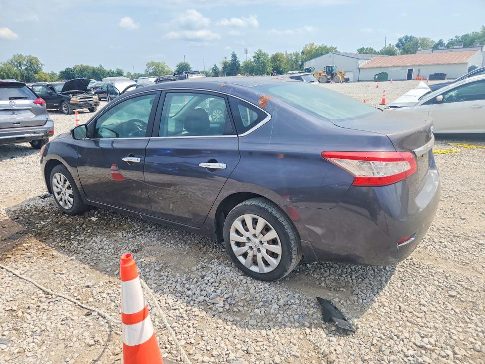 2014 Nissan Sentra მანქანა იყიდება აუქციონზე, vin: 1N4AB7AP0EN856109, აუქციონის ნომერი: 67562006