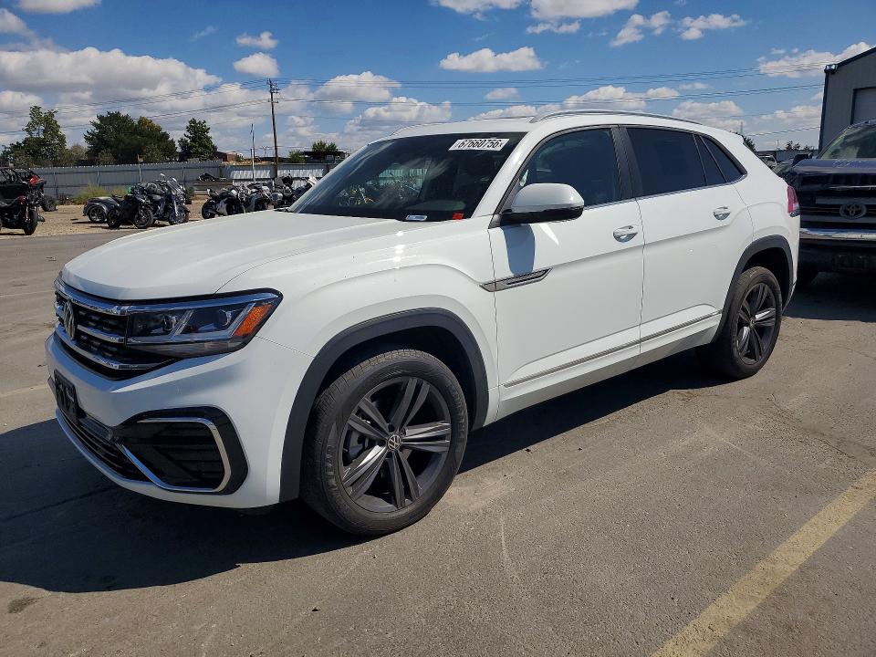 67660756 :رقم المزاد ، 1V2RE2CA9MC206543 vin ، 2021 Volkswagen Atlas Cross Sport مزاد بيع