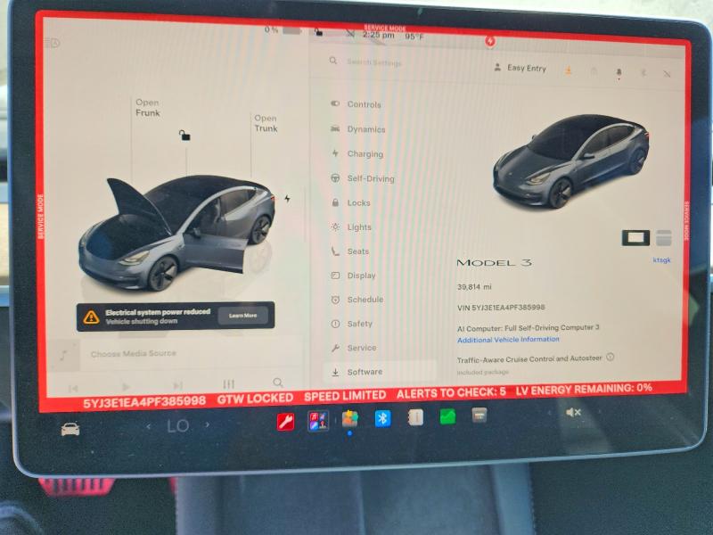 Продаж на аукціоні авто 2023 Tesla Model 3, vin: 5YJ3E1EA4PF385998, номер лоту: 66973666
