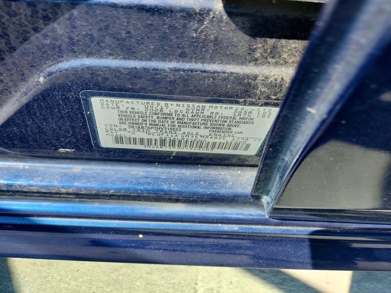 70941336 :رقم المزاد ، 3N1AB7AP3HY318623 vin ، 2017 Nissan Sentra مزاد بيع