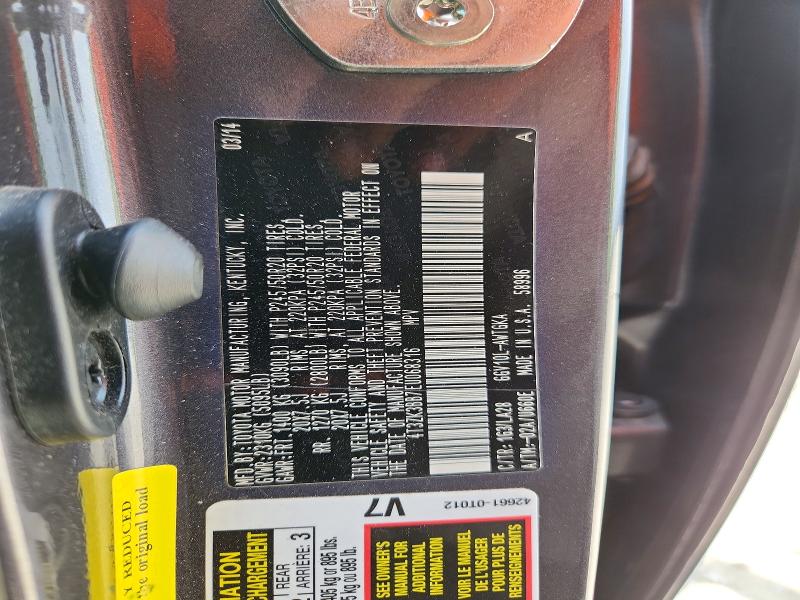 Aukcja sprzedaży 2014 Toyota Venza, vin: 4T3ZK3BB7EU068316, numer aukcji: 70410176