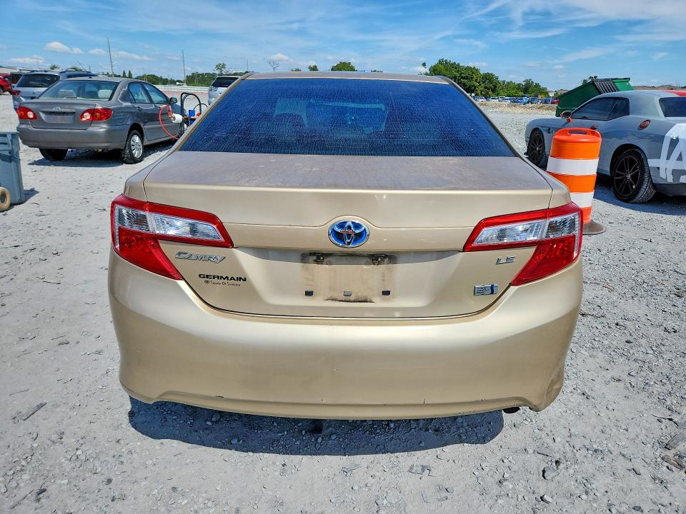 2012 Toyota Camry Hybrid მანქანა იყიდება აუქციონზე, vin: 4T1BD1FKXCU028327, აუქციონის ნომერი: 70657886
