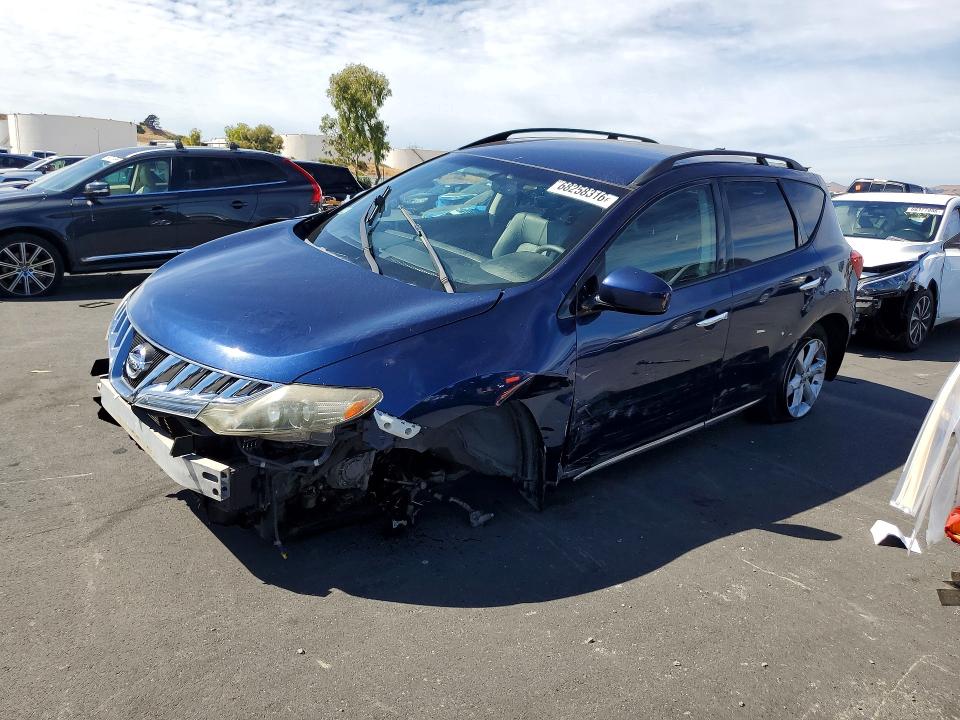 Auction sale of the 2009 Nissan Murano, vin: JN8AZ18W79W108106, lot number: 68258316