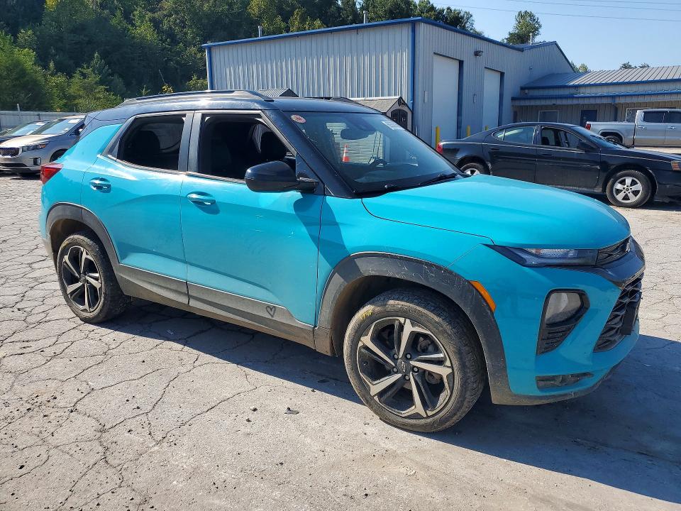 2021 Chevrolet Trailblazer მანქანა იყიდება აუქციონზე, vin: KL79MUSL1MB045837, აუქციონის ნომერი: 69356036